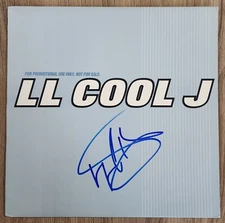 LL Cool J Signed Promotional Only Vinyl Record 12" Single Hip Hop LEGEND RAD