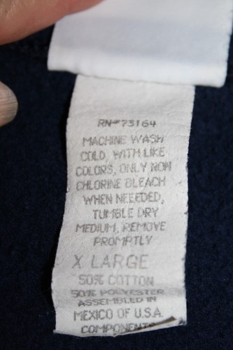 Santee Sudadera Mujer Azul Marino Talla XL - Imagen 5 de 5