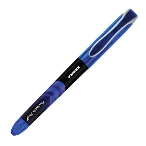Zebra Fountain Pens 0.6mm Nib 4/Pk BLK-BLU-PNK-PPL School Lettering Writing Arts - Picture 4 of 6