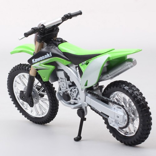 1/18 BBurago Kawasaki KX 450F Motorcycle Diecast Motorcross Model Dirt Bike - Picture 10 of 13