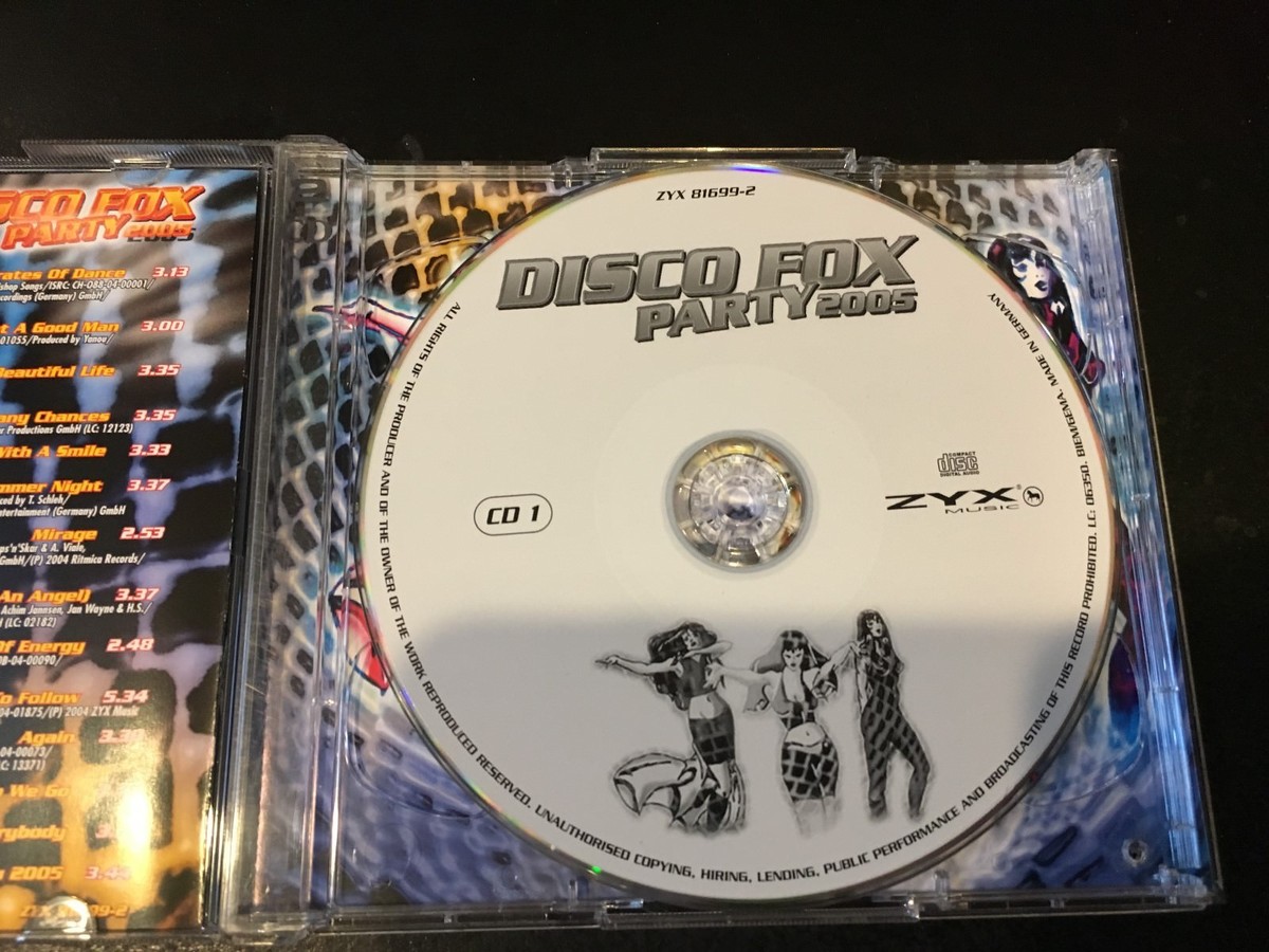 2 CD's Disco Fox Party 2005 Various Artists ZYX | eBay