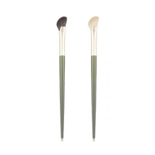 2 Pieces Nose Contour Brush Half Fan-Shape Nose Shadow Brush Angled Concealer...