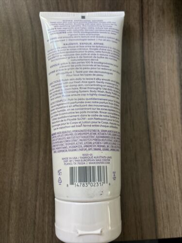 EWC European Wax Center SLOW Aloe body polish w/hair growth minimizer 6.7 oz - Picture 2 of 2