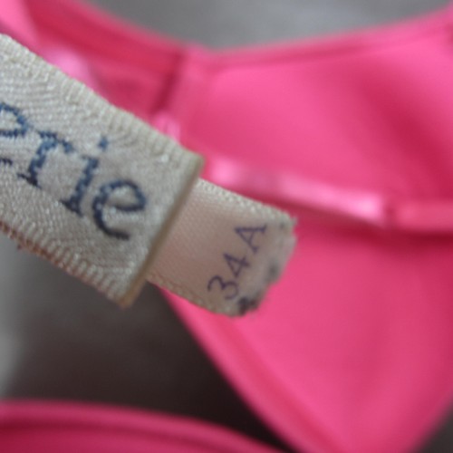 Aerie Bra Size 34A Pink Padded Wireless Adjustable Clasp Back - Picture 11 of 11