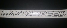 Mazdaspeed vinyl sticker / decal 350mm x 31mm in plain colours