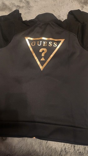 Guess Los Angeles Sweatshirt Zip Gold Gr.M - Bild 4 von 5
