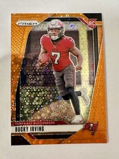 2024 Panini Prizm Bucky Irving Rookie Orange Disco Prizm RC #316 TB Buccaneers 