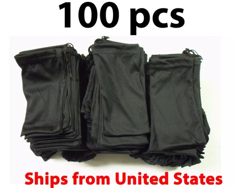 100x 18cm*9cm Mikrofaser Sonnenbrille Tragetasche Softcase Brillentasche NEU - Bild 3 von 15