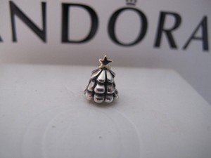 Charm Pandora Albero Di Natale.Originale Pandora Albero Di Natale 14ct Gold Star Charm Ebay