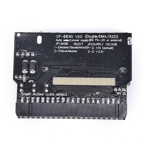 Compact Flash CF to 3.5 Female 40 Pin IDE Bootable Adapter Converter LJJCAUh YF - Photo 4/6