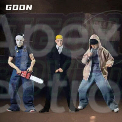 Goon Original 1/6 Scale Trendy Rap EM Eminem Set Suit 8 Mile Suit Action Figure