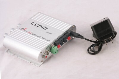 YONGYAO Lvpin LP-838 Amplificatore Stereo Hi-Fi 200W 12V – Super Bass, Mini Booster Per Auto E Casa, Ingresso MP3/iPod - 4
