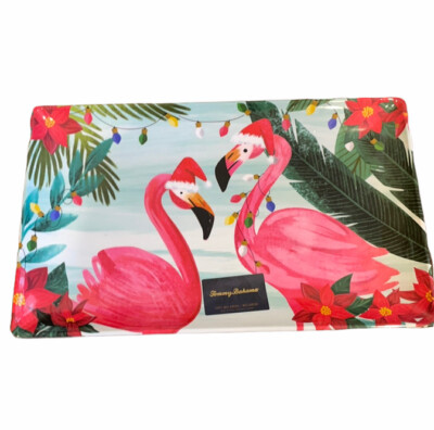 Tommy Bahama Flamingo Print Serving Platter Melamine Indoor Outdoor New 