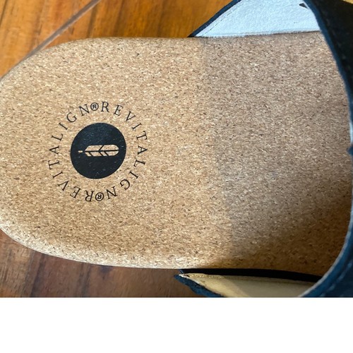Plantilla Revitalign Ortopédica Lucy Tachonada Corcho Cómoda Slides Talla 5 Nueva con Etiquetas - Imagen 5 de 13