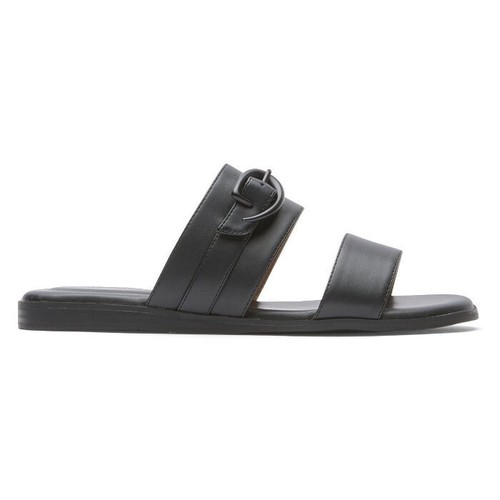 Reino Unido 6 Negro Mujer Rockport Yara Hebilla Deslizable Comodidad EU 39.5 US 8.5 - Precio de venta sugerido por el fabricante 70 GBP - Imagen 3 de 6