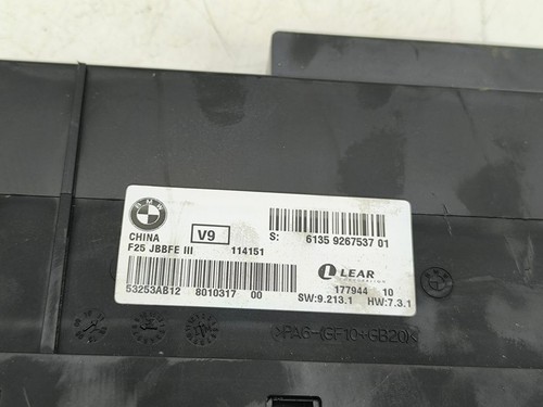 BMW X3 F25 2012 Comfort convenience body module 9267537 EPK11517 - Picture 11 of 11