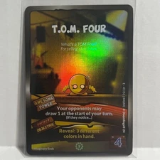 Doomlings Imaginary Ends Holofoil T.O.M. Four Endangered 47/51 2nd Ed Holo Foil