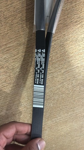 Fan Drive Belt Fits Hyundai I10/I20 1st gen/I20 Elite/Venue 1st gen/I20 Active - Picture 2 of 2