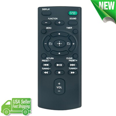 RM-AMU197 Replaced Remote for Sony HIFI Audio Display System CMT-X5CD MT-X5CDB