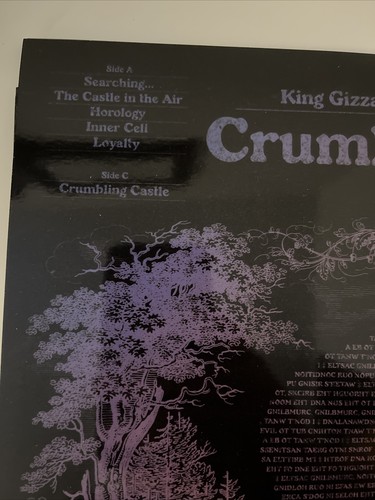 King Gizzard And The Lizard Wizard Crumbling Castle Colored 2LP Polygondwanaland - Picture 6 of 12