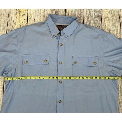 Duluth Trading Men's XL Outdoor Shirt Button Down Vented Mesh Casual Fit - Picture 3 of 7