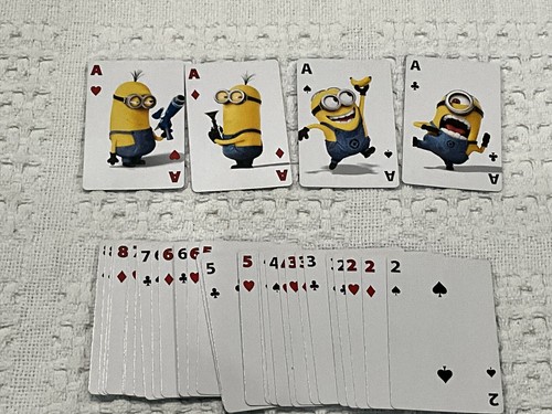 Cardinal Illumination Despicable Me Minions Themed Deck of Playing Card Complete - Picture 4 of 8