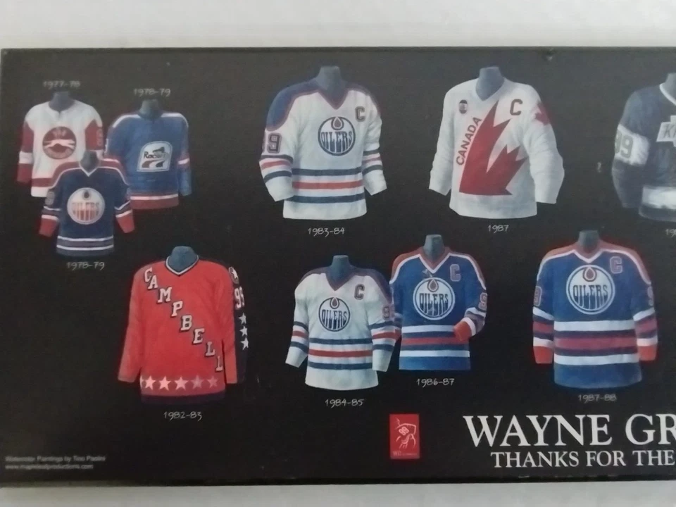 Placa de pared Wayne Gretzky #99 gracias por los recuerdos Foto 2 de 4