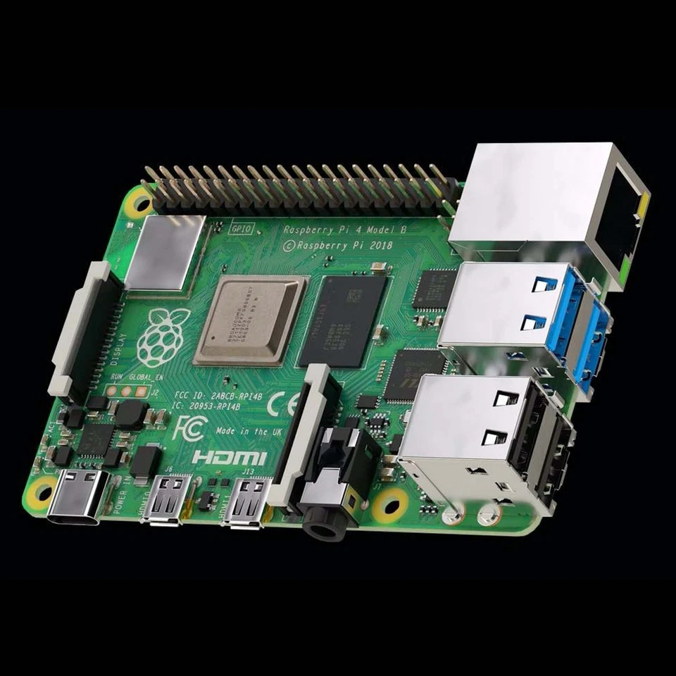 Raspberry Pi 4 Model b 1GB 2GB 4GB 8GB Kit Case w/Fan Power Supply Heatsink new - Image 3 of 4