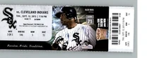 Cleveland Indians vs Chicago White Sox 9/12/2013 Full Ticket 