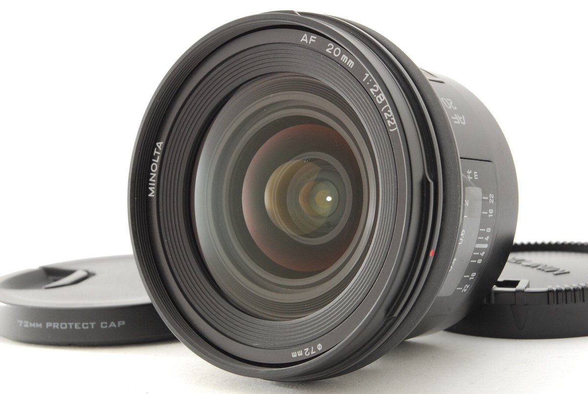 MINOLTA AF 20mm F2.8 レンズ　ミノルタ MINOLTA】AF 20mm F2.8(22) [A]