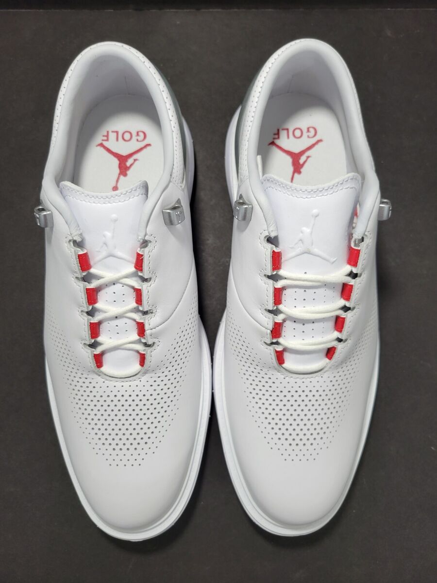 Nike Jordan ADG 4 Golf Shoes White Pure Platinum DM0103-105 Nike Jordan ADG 4 Golf Shoes White Pure Platinum DM0103-105