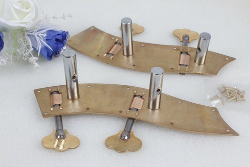 1Set 4 String 3/4 upright Double Bass peg Conjoined bass Peg Brass - Picture 6 of 7