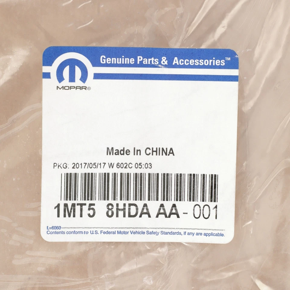 13-19 DODGE JOURNEY LEFT DRIVER SIDE SUN VISOR W/ ILLUMINATED MIRROR OEM MOPAR - Image 4 of 4