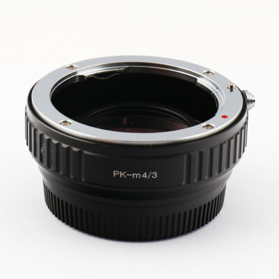 Focal Reducer Speed Booster Adapter Pentax K PK Objektiv für Micro 4/3 M43 GH4