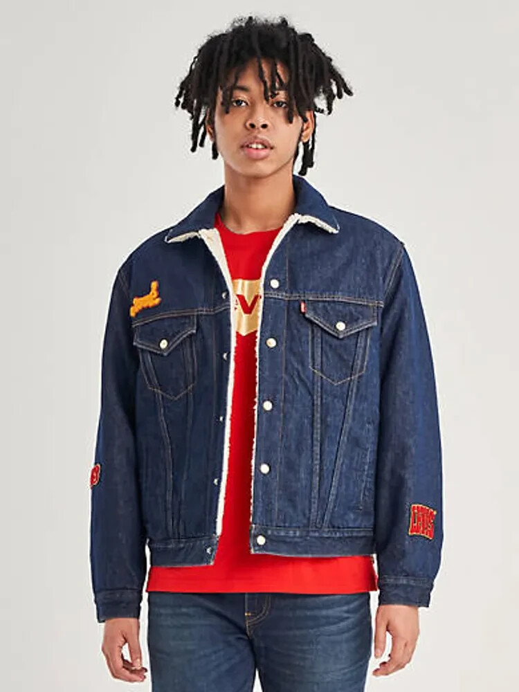 Levi's Lunar New Year Rabbit Men's Reversible Sherpa Trucker