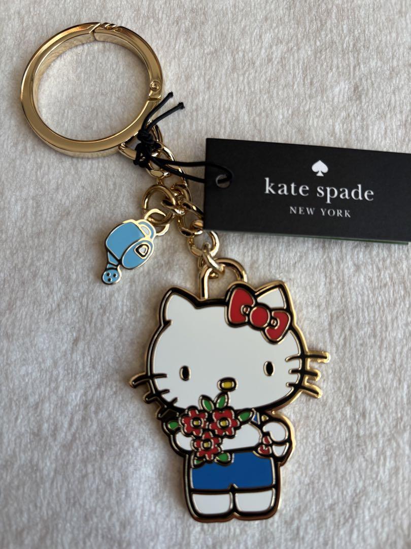 Hello Kitty keychain kate spade keyring bag charm m92216208756HA