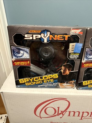 Realtech Jakks Pacific Spynet Spyclops Bionic Eye Brand New