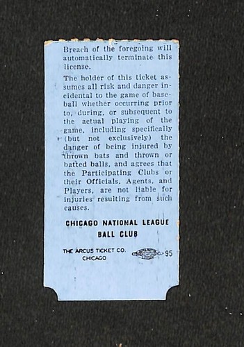 JUNE 26, 1974 NEW YORK METS @ CHICAGO CUBS TICKET STUB - Picture 2 of 2
