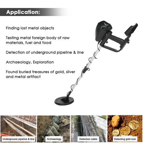 Metal Detector Gold Finder Automatic Waterproof Deep Sensitive Coil Kids Gift - Picture 65 of 86