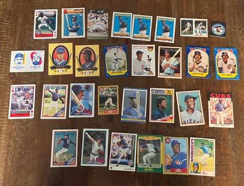 CHICAGO CUBS. 30 Different cards. Nice Mixture. Lots of Star players .