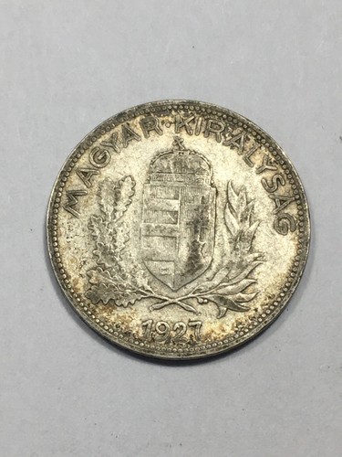 Monnaie Hongrie 1 Pengo 1927 Argent (9-30/A1-05) - Imagen 2 de 2