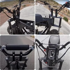 7/8" Handlebar Risers 7/8" 22 mm Handlebar Mount Clamp Risers for Coleman Bt200x