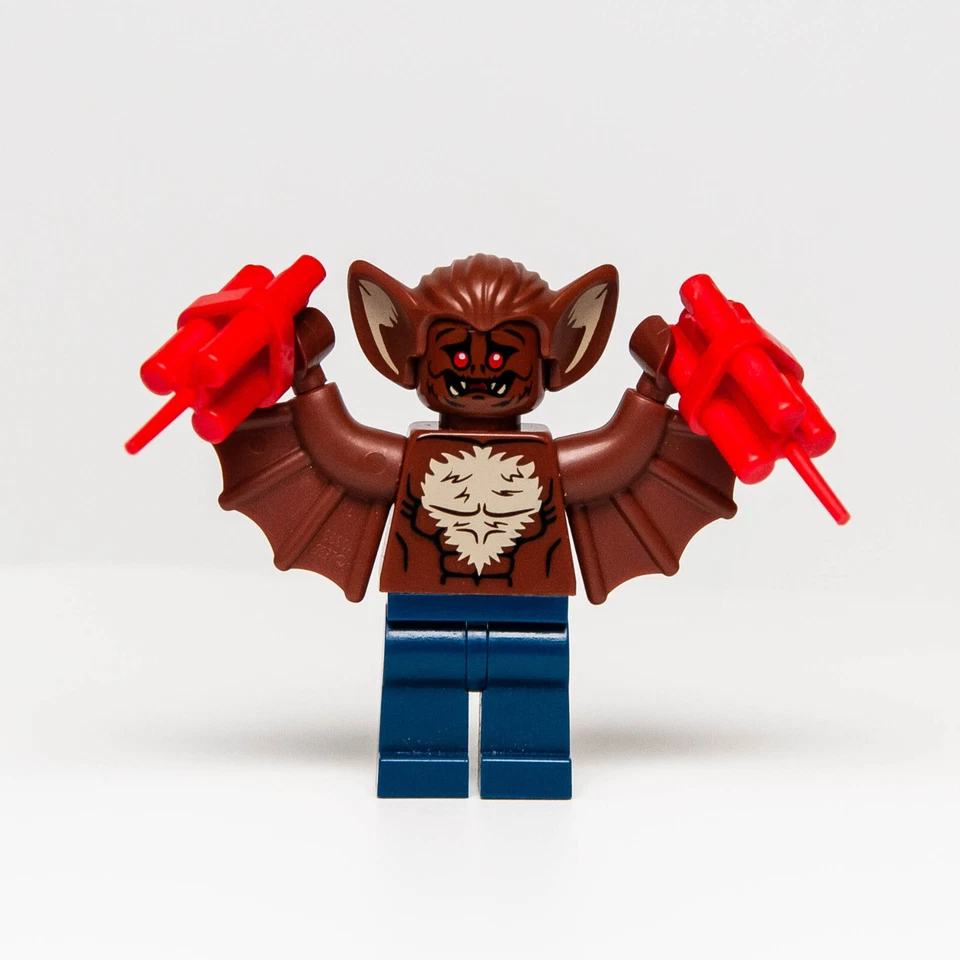 LEGO Man-Bat Minifigura Batman 2 Super Heroes (sh0086) 76011 70905 Foto 2 de 4