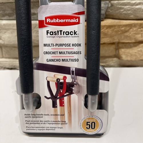Rubbermaid FastTrack Garage Organization System Multi-Purpose Hook, Brand New - Picture 2 of 5