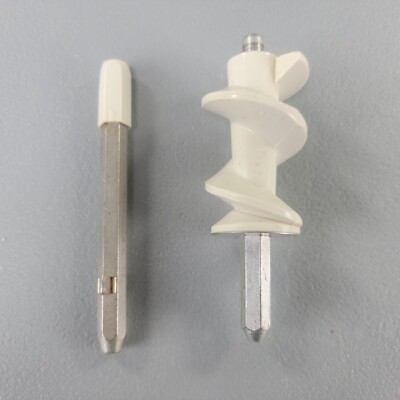 Moulinex 308  Food Processor Replacement Part Auger Screw Grinder and Rod