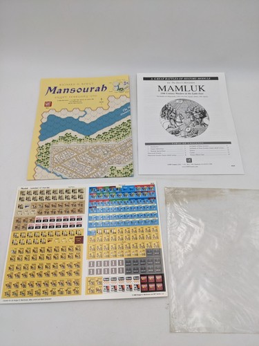 Richard H. Berg's Mansourah (2006) GMT Games 0513 NUEVO Sin perforar Sin Homs - Imagen 2 de 5