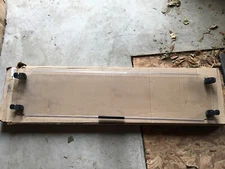 Polaris OEM P2878757 RGM Poly Half Windshield, Gclamp