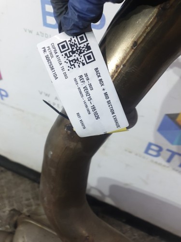 Cupra Ateca Tsi Dsg 2018-2023 BACK BOX + MID SECTION EXHAUST 5Q6253611DA - Picture 6 of 7