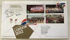 GB QEII 2012 Olympic Memories Minisheet Royal Mail FDC Paralympics London E20