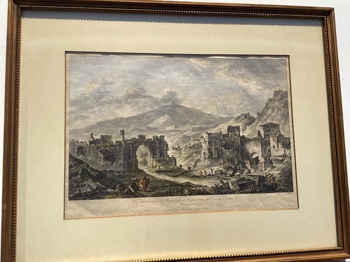 Circa 1783 Engravings Of Sicile From Jean-Claude Richards Books - Picture 12 of 24